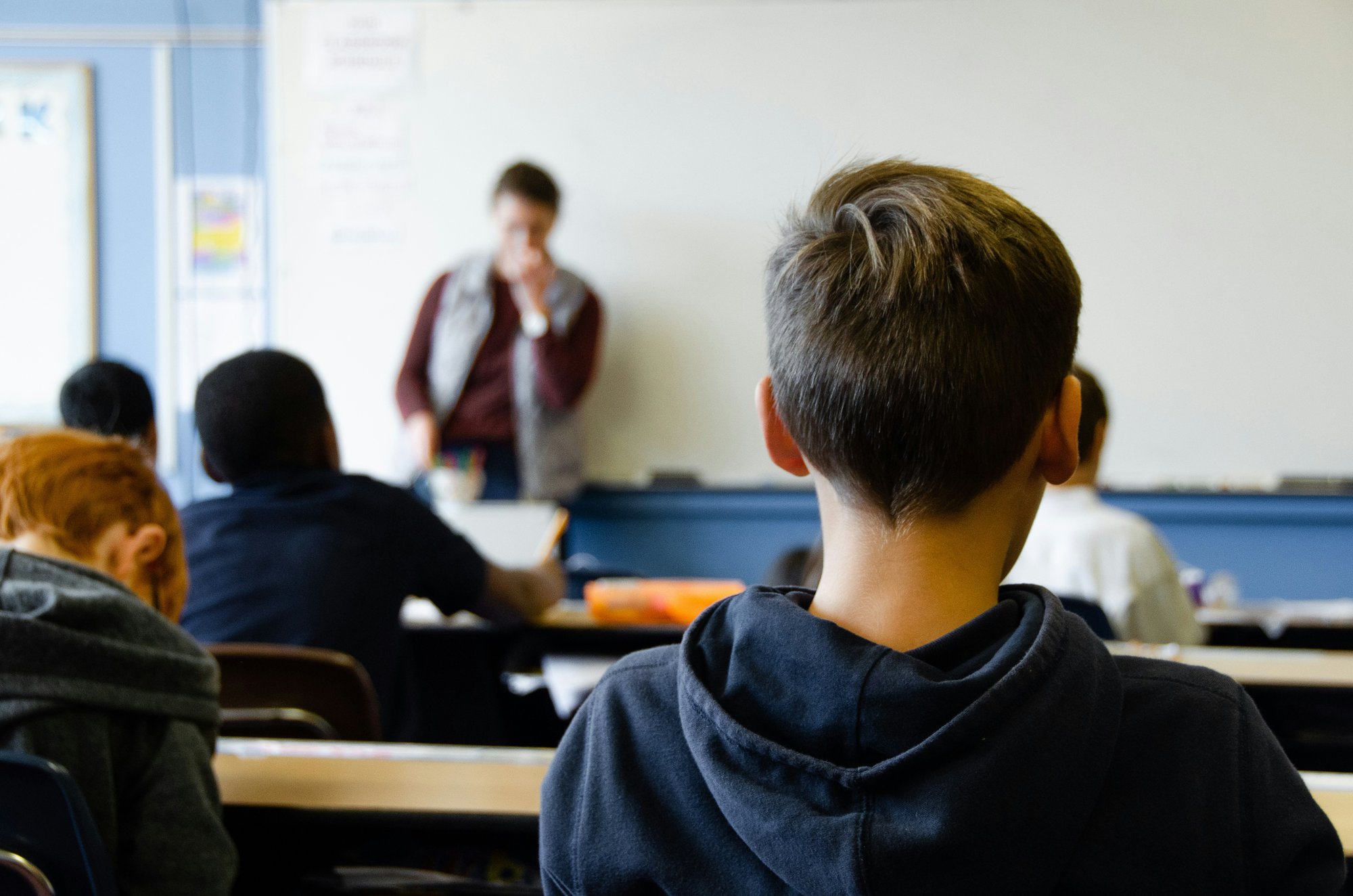 students in classroom